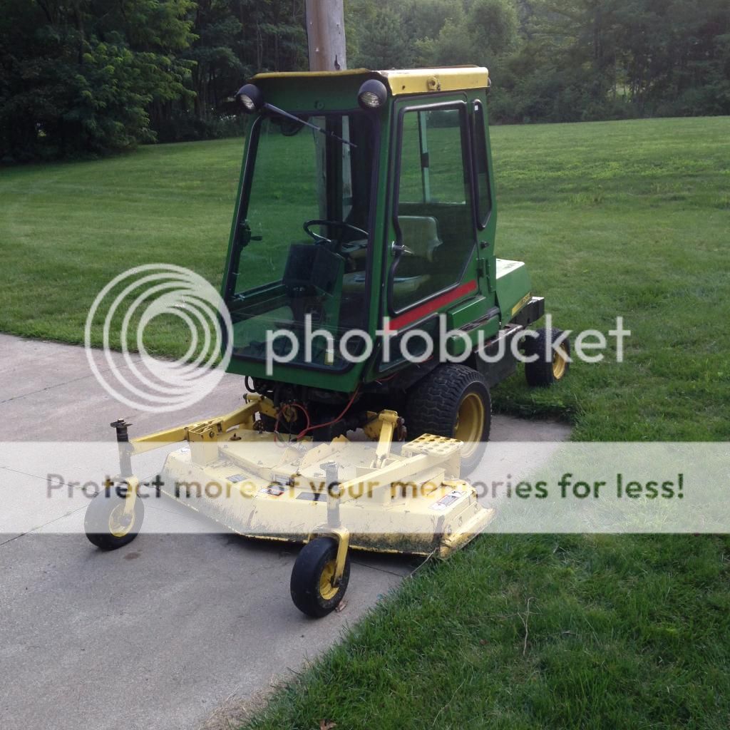 LED light bar for the mower